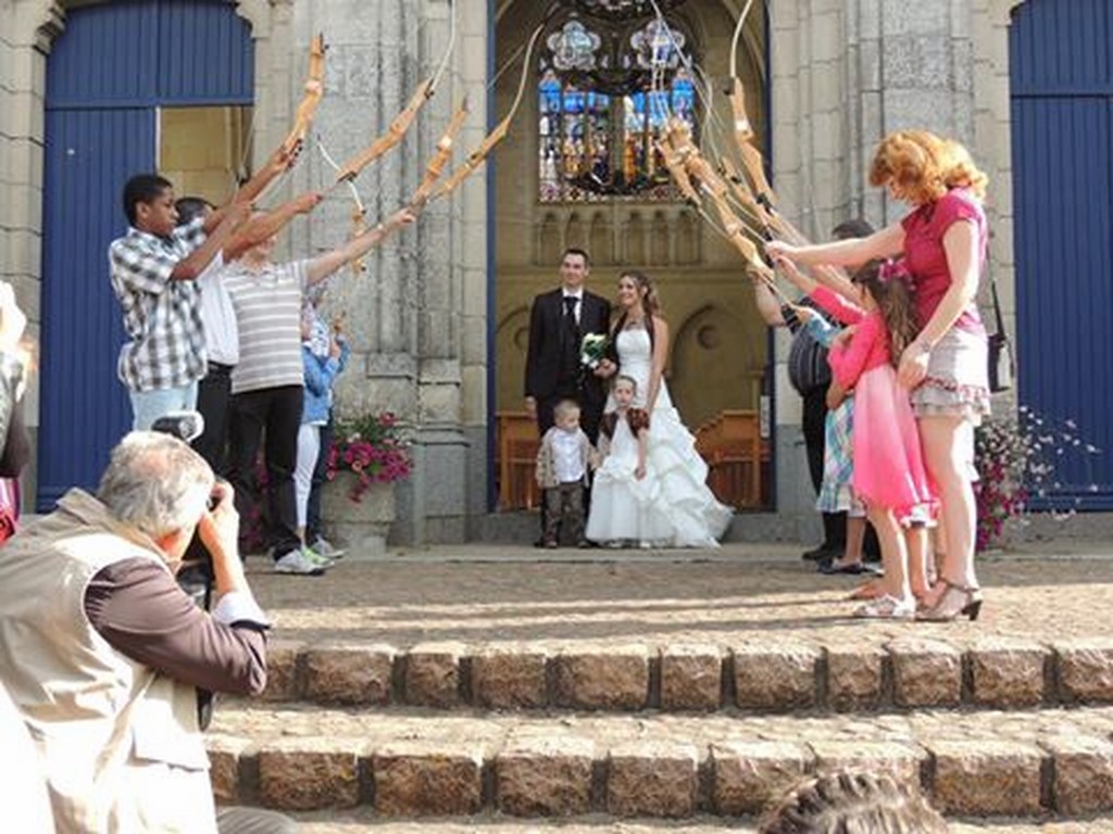 Lire la suite à propos de l’article Un Mariage au Tir à l’Arc Choletais